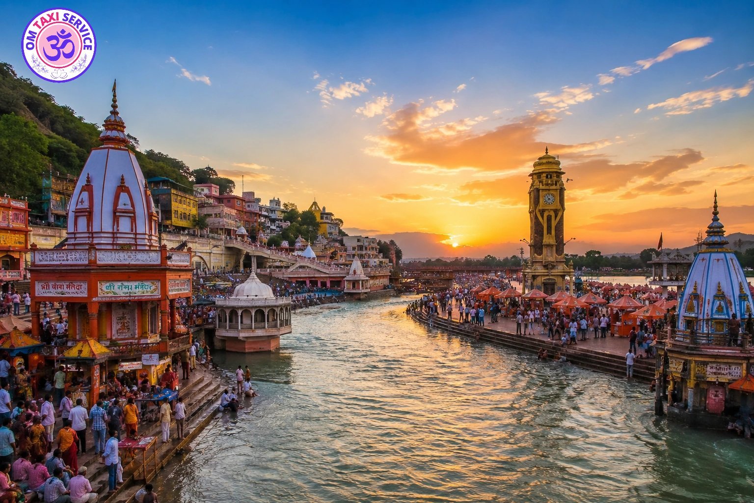 Haridwar to Rishikesh Taxi & Sightseeing Guide: Ganga Aarti, Temple Tours & Fares